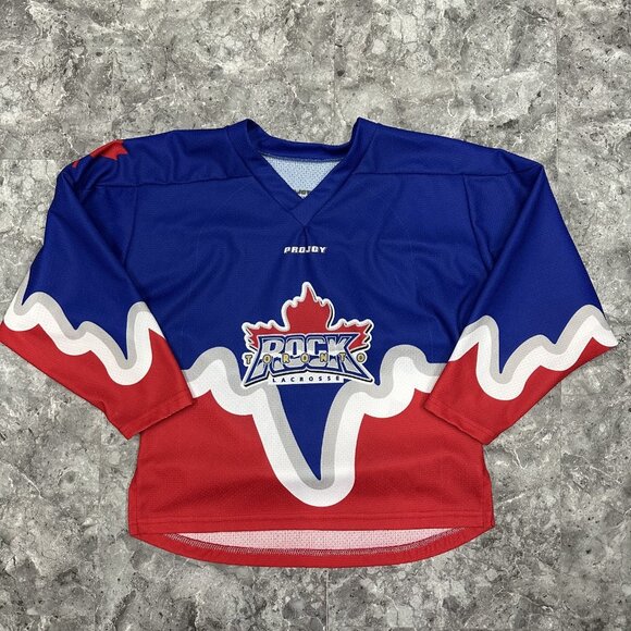 Pro Joy Toronto Rock Lacrosse Jersey Youth XL Made In Canada - Picture 1 of 6